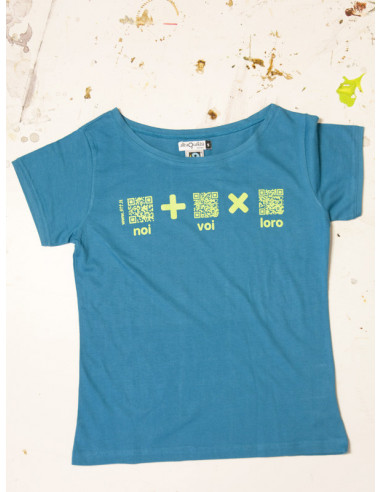 T-Shirt "AIL Code" Donna BIO - Colore... T-Shirt "AIL Code" Donna BIO - Colore...