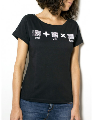 T-Shirt "AIL Code" Donna BIO - Colore...