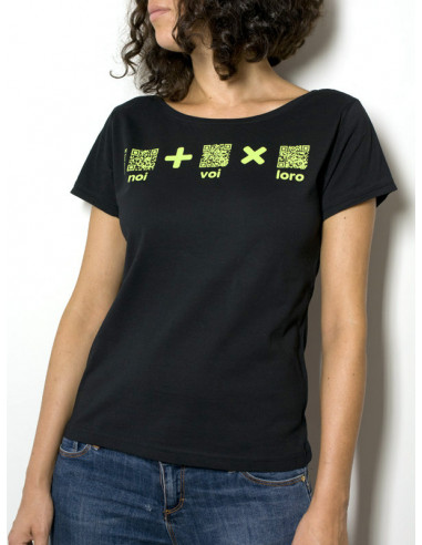 T-Shirt "AIL Code" Donna BIO - Colore... T-Shirt "AIL Code" Donna BIO - Colore...