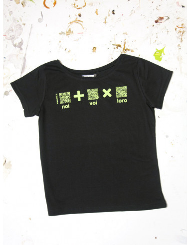T-Shirt "AIL Code" Donna BIO - Colore... T-Shirt "AIL Code" Donna BIO - Colore...