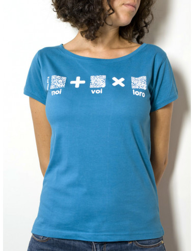 T-Shirt "AIL Code" Donna BIO - Colore...