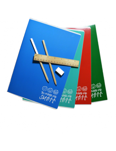 Set 4 Maxi Quaderni YouMakeMeSmAIL
