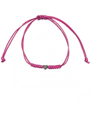 Bracciale Cuoricino Lampone