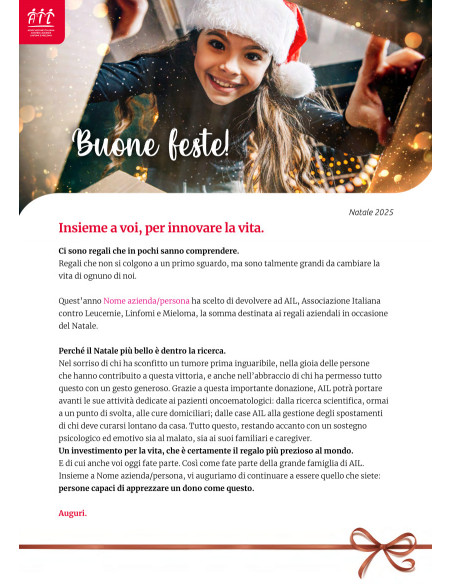 Lettera Donazione digitale