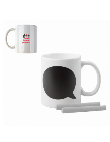 Tazza fumetto scrivibile