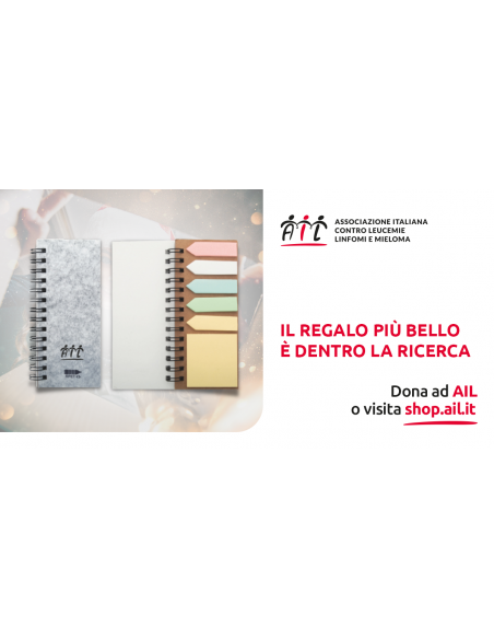 Quaderno con copertina in feltro