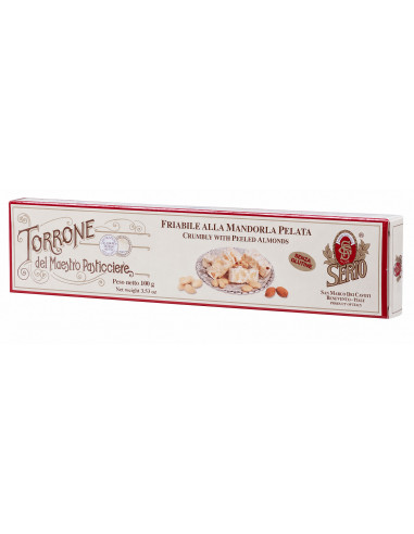 Torrone Friabile Mandorla Pelata
