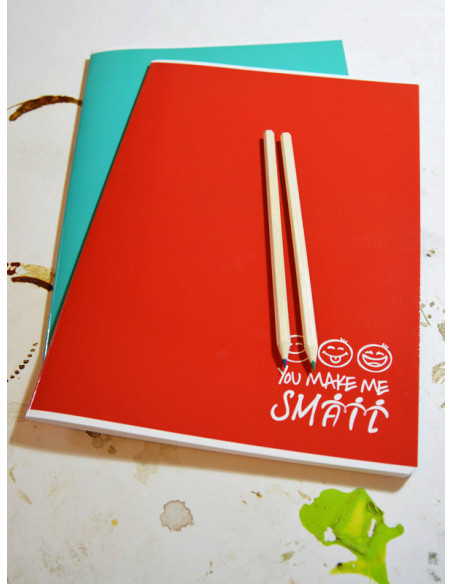 Set 4 Maxi Quaderni YouMakeMeSmAIL