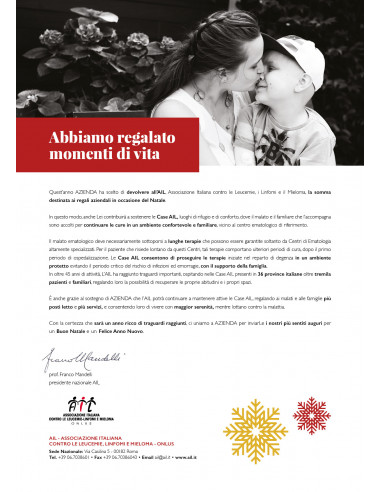 Lettera Donazione cartacea